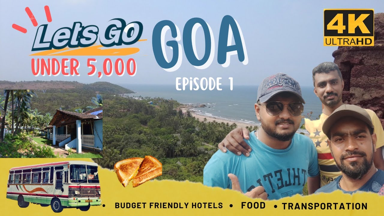 GOA Vlog EP 1 | Explore Goa under 5,000 | Budget Stay, Transportation and Local Food