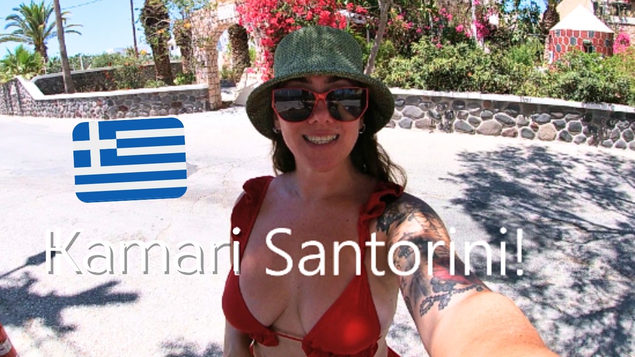 Kamari Santorini, Kamari Beach Santorini, Greece