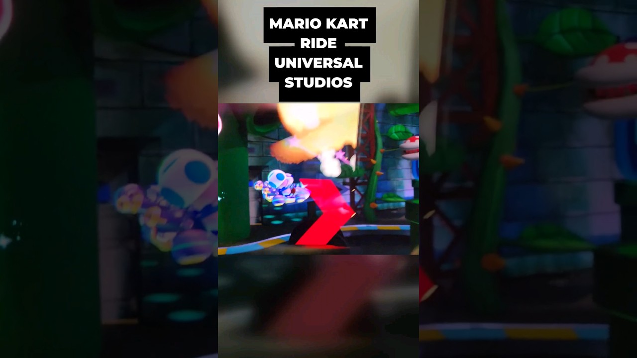 INSANE Mario Kart Ride at Universal Studios Hollywood! 