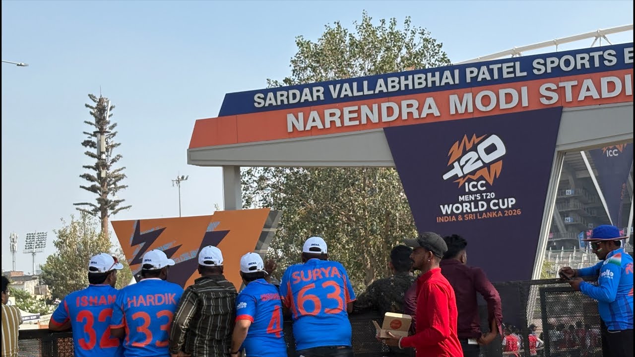 LIVE From Ahmedabad 🏟️ | IND vs SA Ahmedabad Goes Crazy For #TeamIndia! #t20worldcup