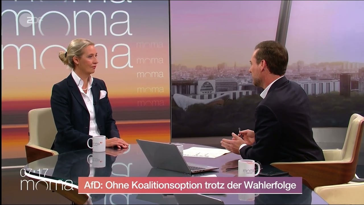 Dr. Alice Weidel (AfD) diszipliniert den 