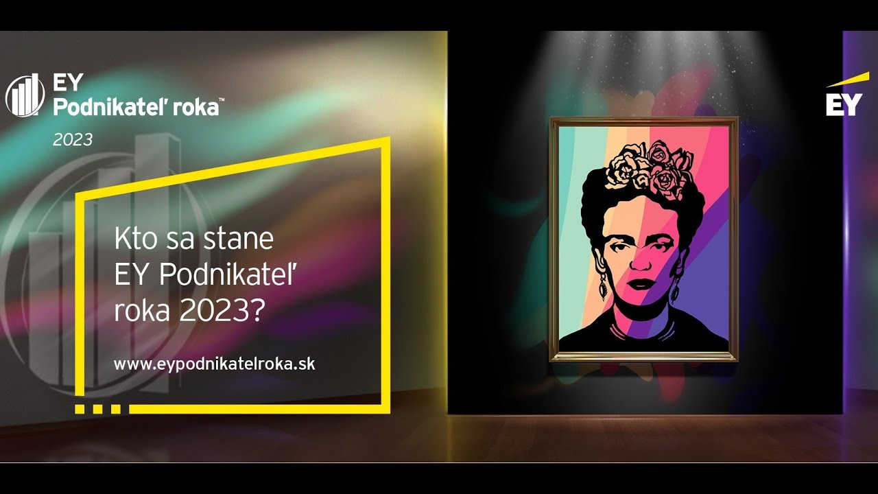 EY Podnikateľ roka 2023 - vyhlásenie výsledkov