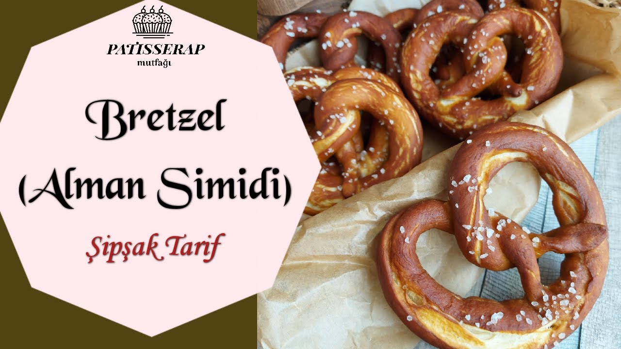 Brezel (Alman Simidi) Çocukların özellikle bayıldığı, çubuk kraker tadın da Simit