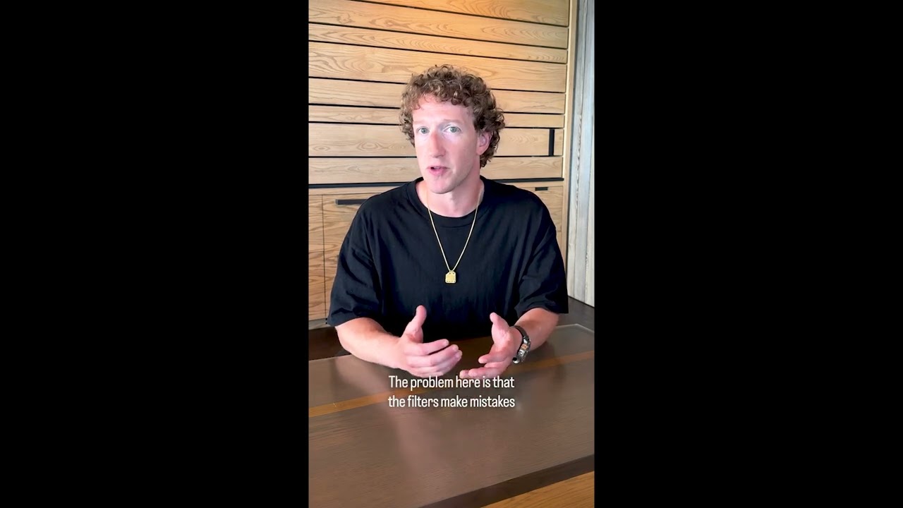 Mark Zuckerberg | Announces End to Third-Party Fact-Checkers | January 7, 2025