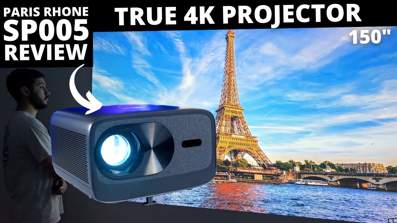 ОБЗОР Paris Rhône SP005: Мой первый проектор с собственным разрешением 4K! Хороший ли он?