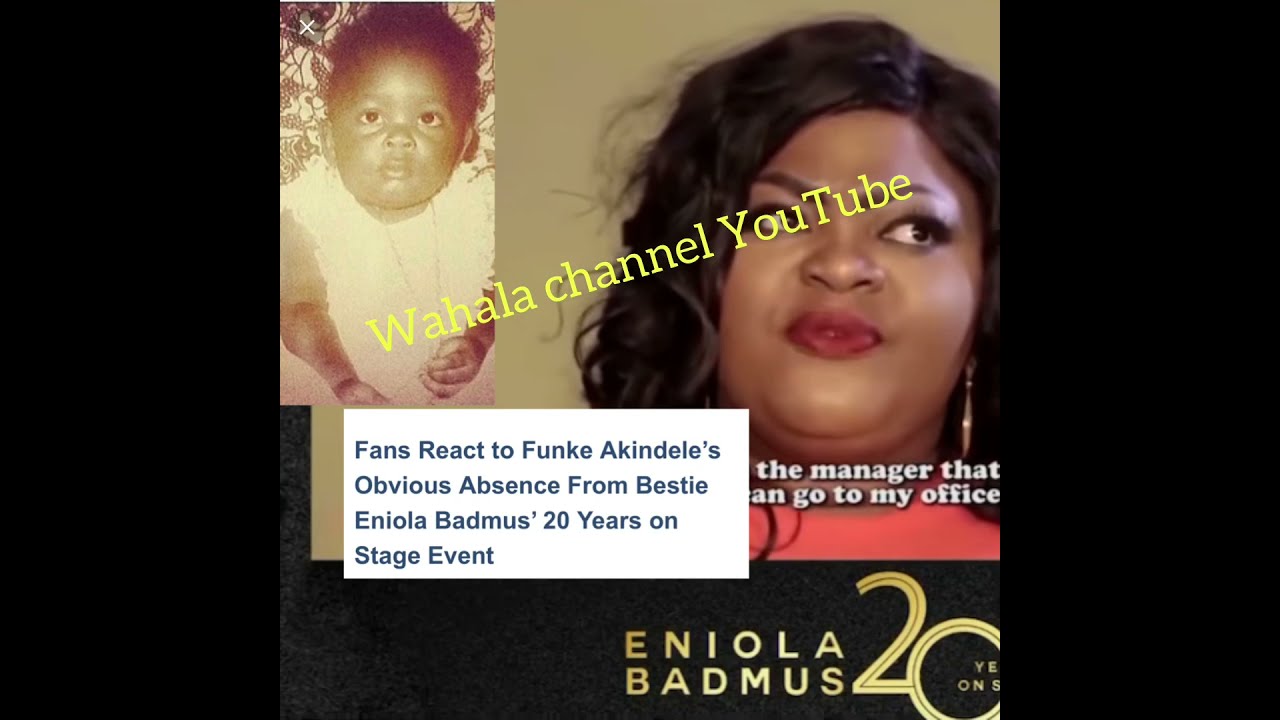 #eniolabadmus #eniolabadmustv Why was her bestie not at her party ? No mata what Funke she for show