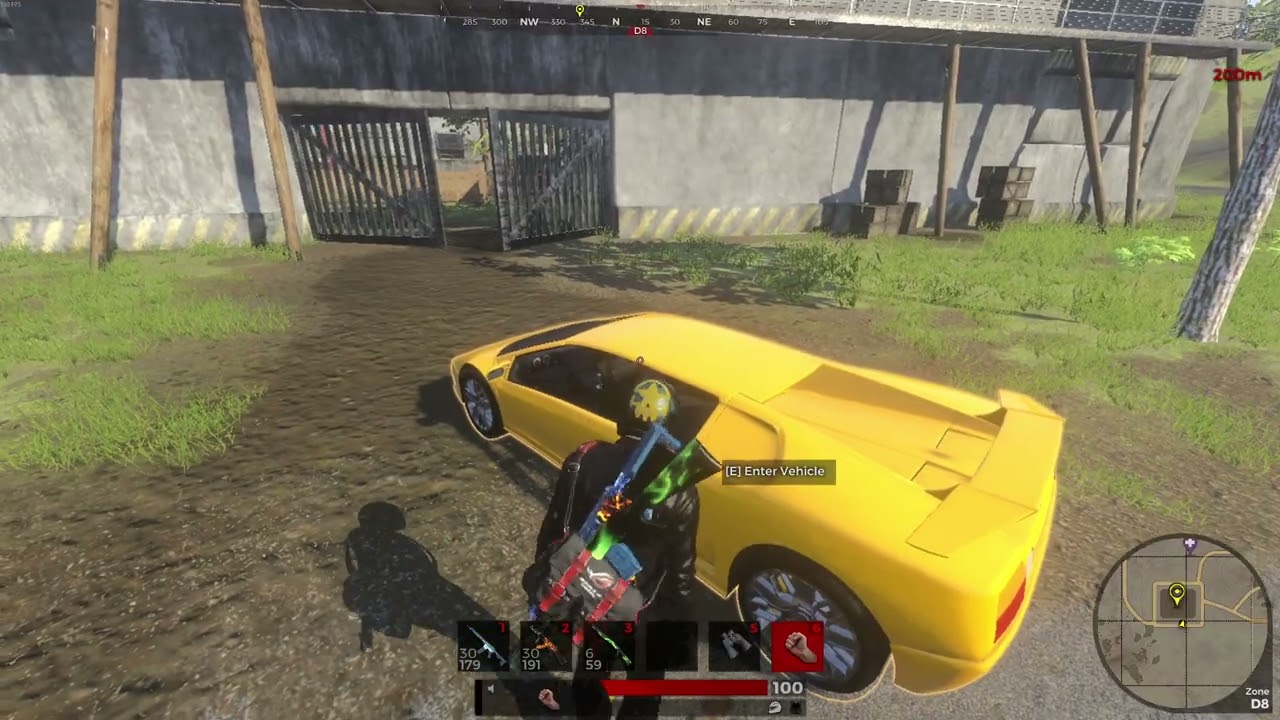 Z1 Battle Royale Driving the Desert Sand Racer [Lamborghini]