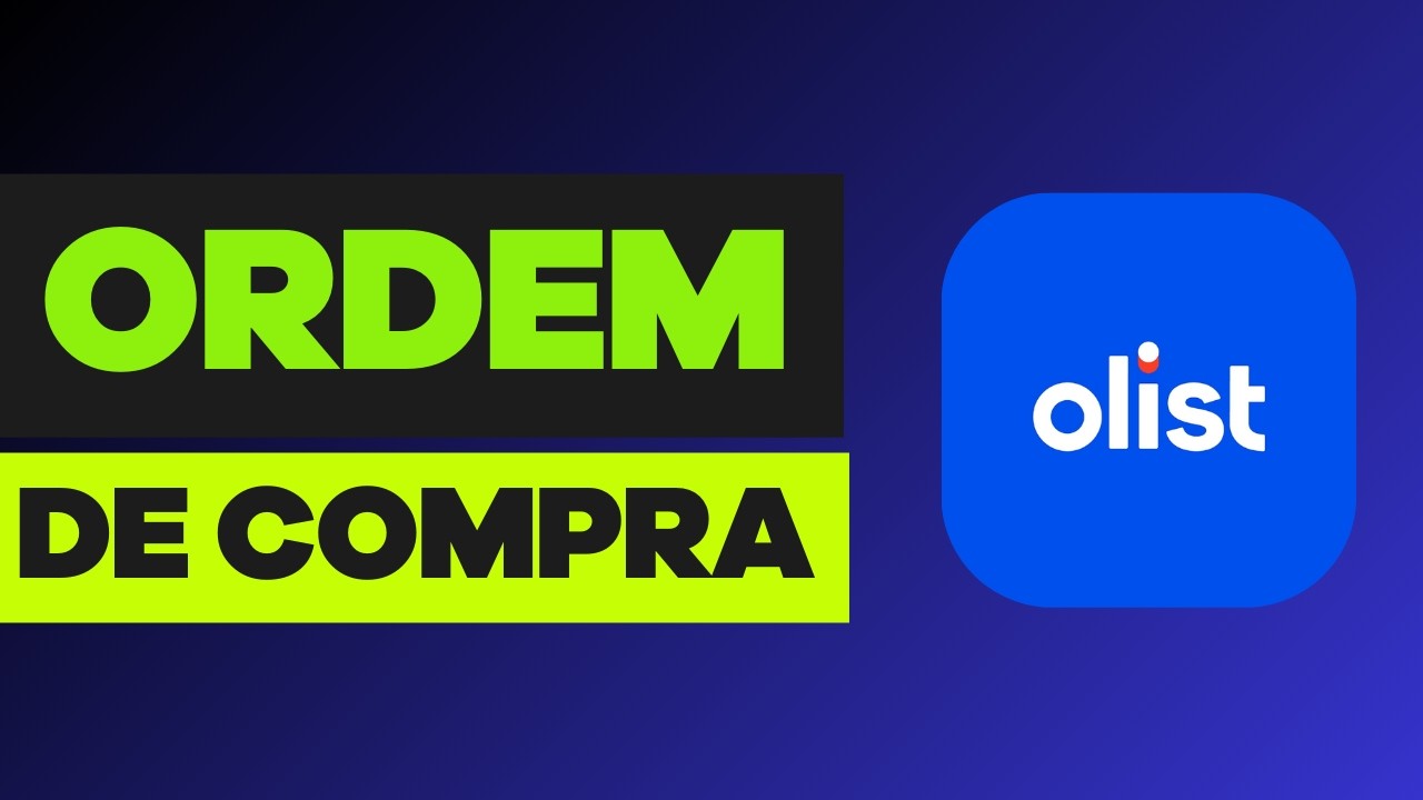 Como Lançar Ordem de Compra na OLIST (Tiny) | Organizar Compras Na Olist