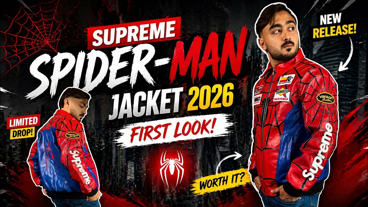 Supreme Spider Man Jacket 2026