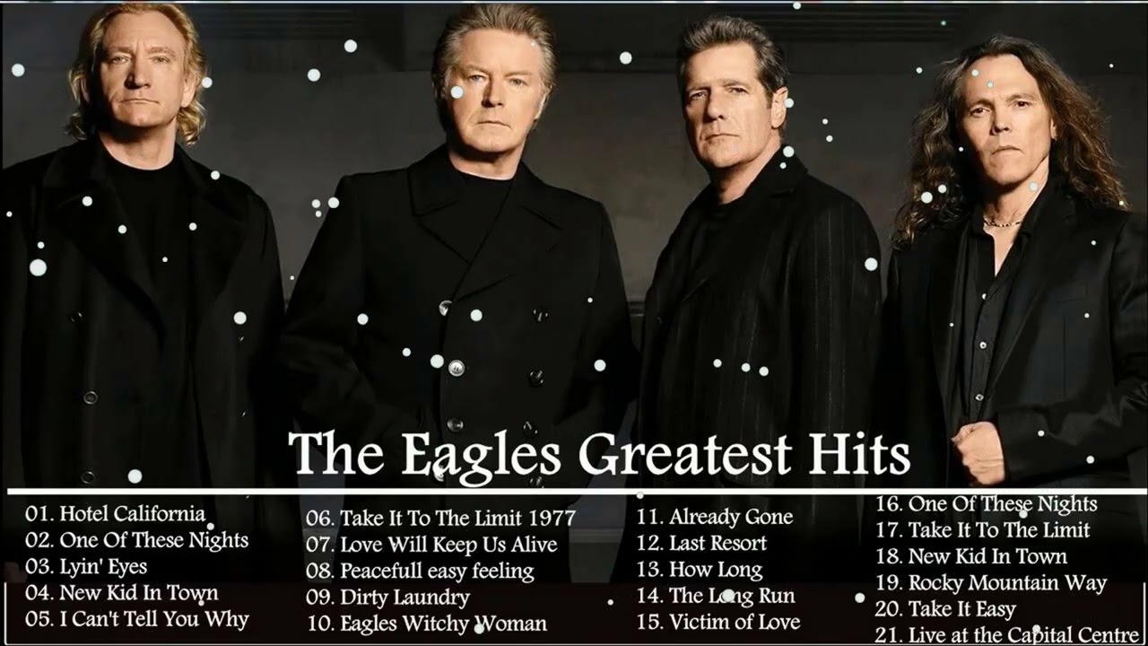 Classic Rock Spirit 🦅 The Eagles Greatest Melodies Playlist