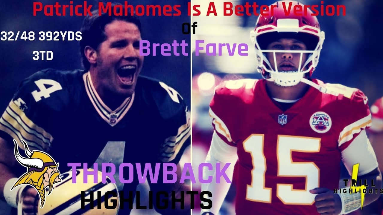 Brett Favre See's Himself In Patrick Mahomes | Throwback Highlights 11.29.2009