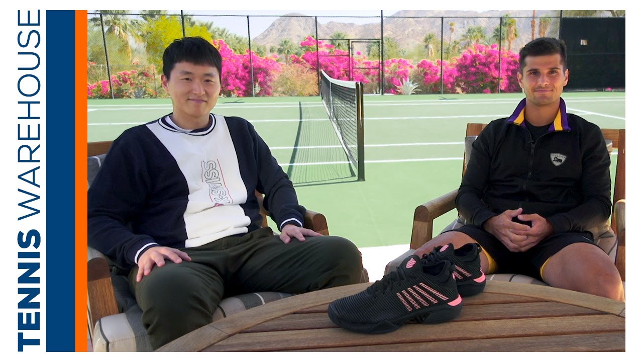 KSwiss Tennis Shoe Designer + ATP Pro Marcos Giron: Hypercourt Supreme (inspiration & playtesting) 🖤