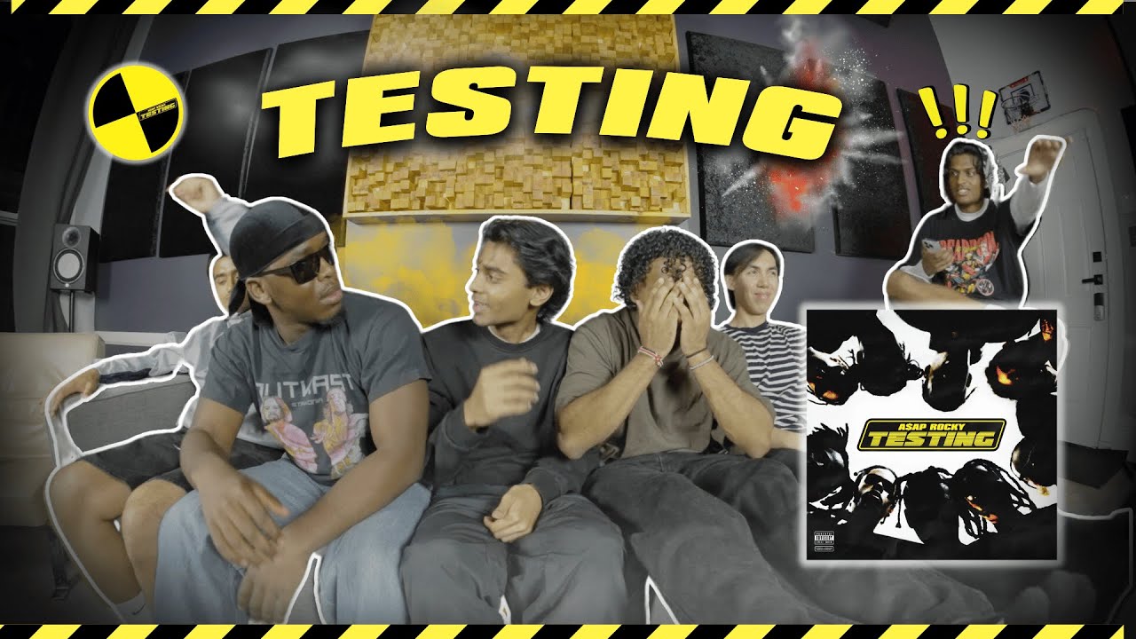 TESTING by A$AP ROCKY│STUDIO REACTION