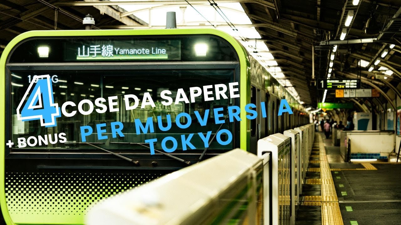 4 cose da sapere per muoversi a Tokyo (+ bonus)