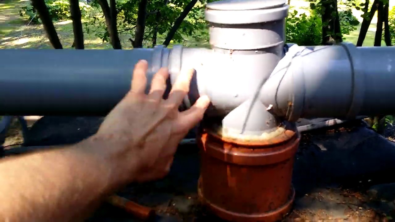 Организация сбора дождевой воды в еврокуб для полива