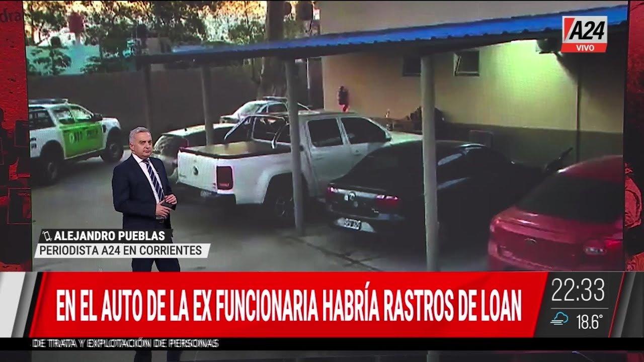 🔴 ALERTA 🔴 Encontraron rastros de Loan en uno de los autos peritados