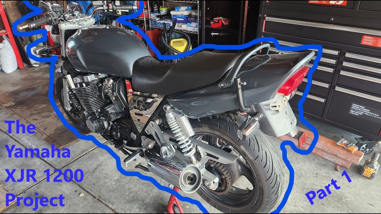 The Yamaha XJR 1200 '98 Project - Part 1