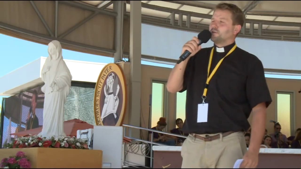 Svedectvo otca Marijana Štingla. Mladifest 2016, Medžugorie