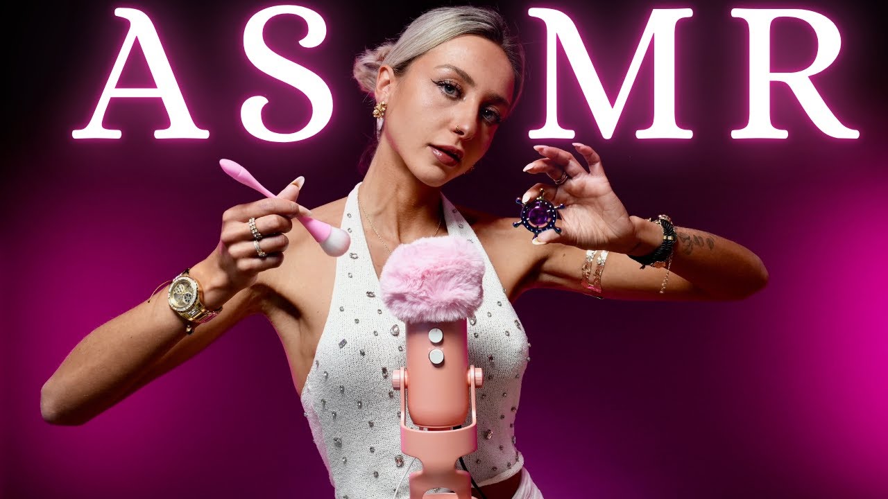 ASMR Blue Yeti 🎤🎙️Sensitive Mic Scratching ASMR💆🏼‍♀️ German 4K