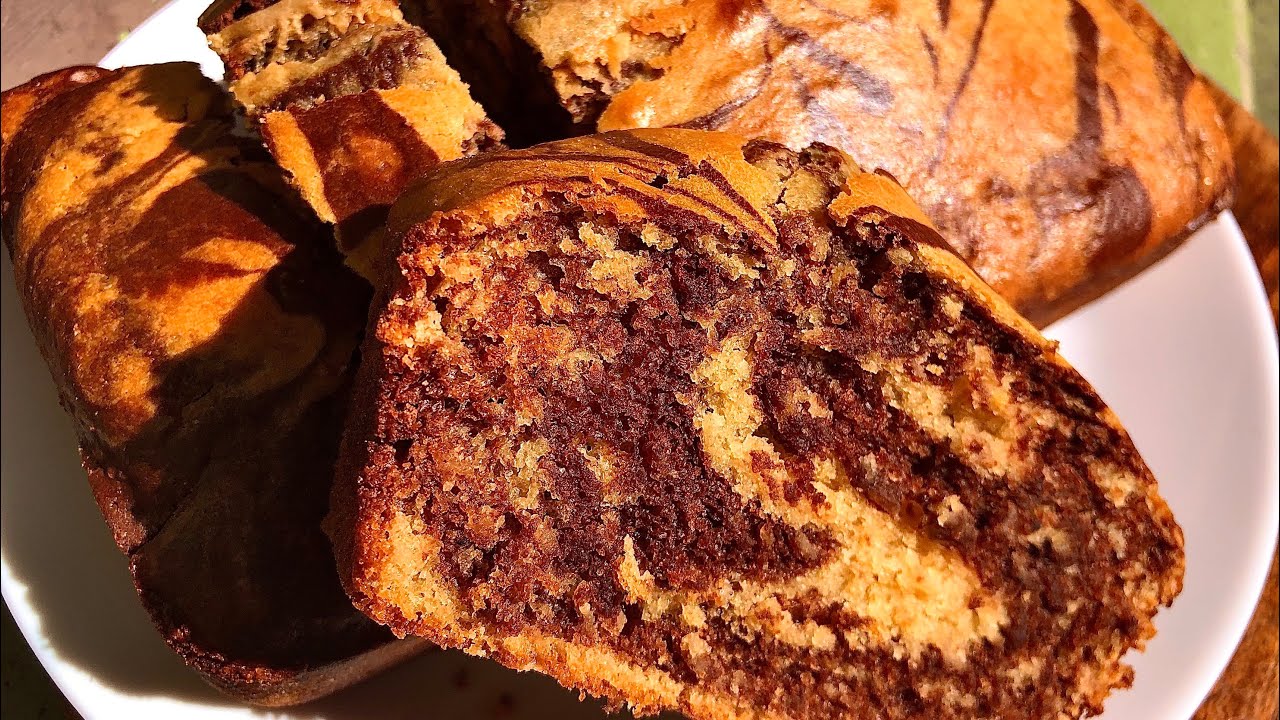 Marble Cake || Whole Wheat Cake