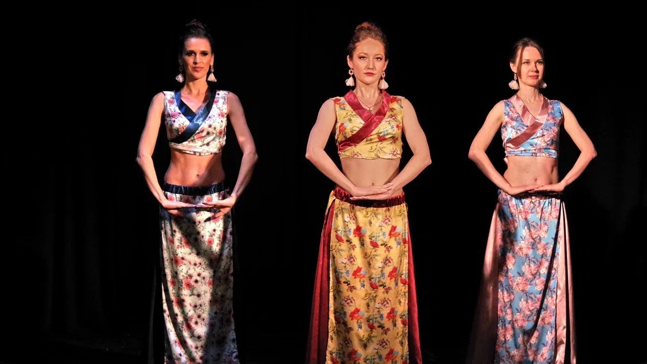 Tribal Fusion - Отчетный концерт Центра трайбл-культуры - Светлана, Ольга и Мария