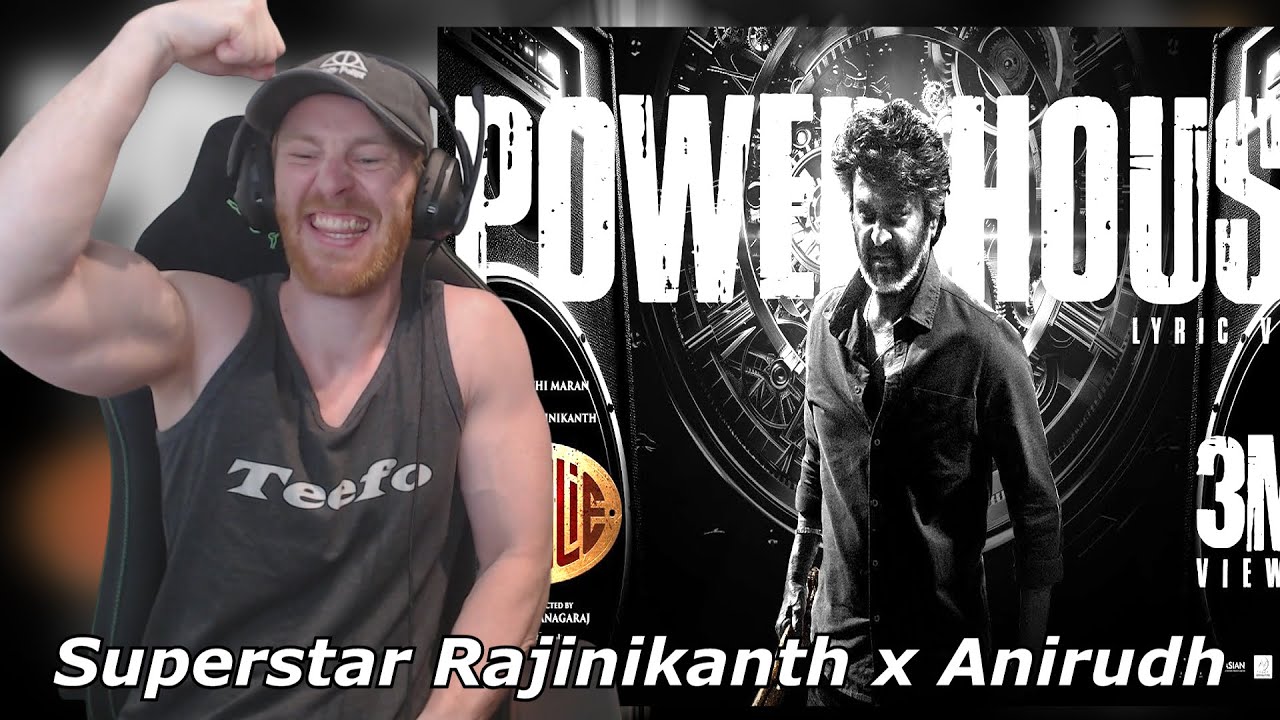 Powerhouse - Official Video | Coolie | Superstar Rajinikanth | Anirudh • Reaction By Foreigner