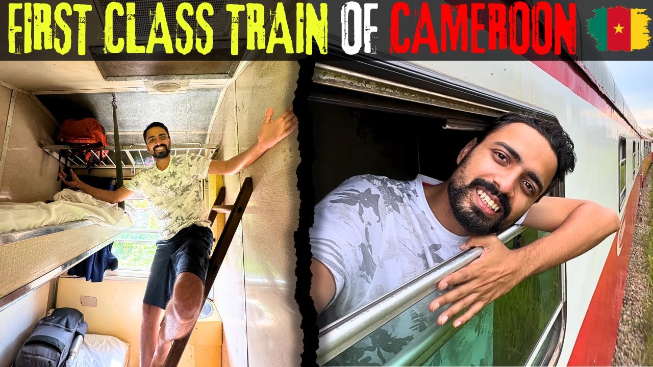First Class Train Journey in Africa - Cameroon 🇨🇲