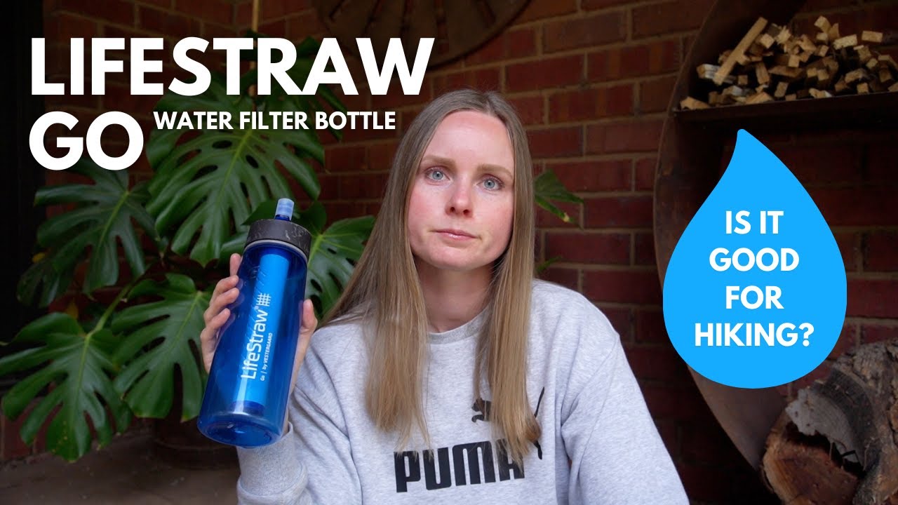 LifeStraw Go water filter bottle REVIEW | How to get clean water while hiking and camping