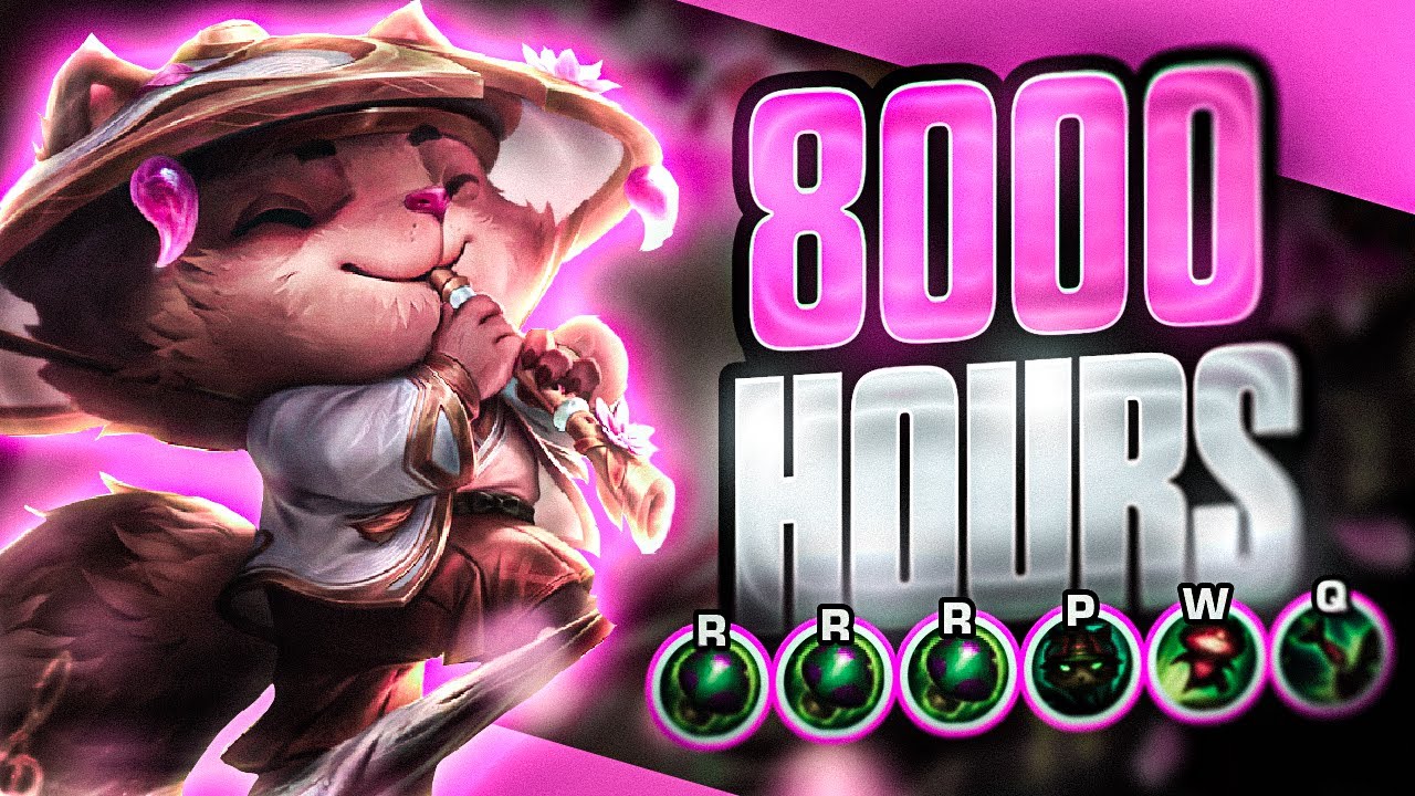 What 8000 HOURS of TEEMO Experience Looks Like