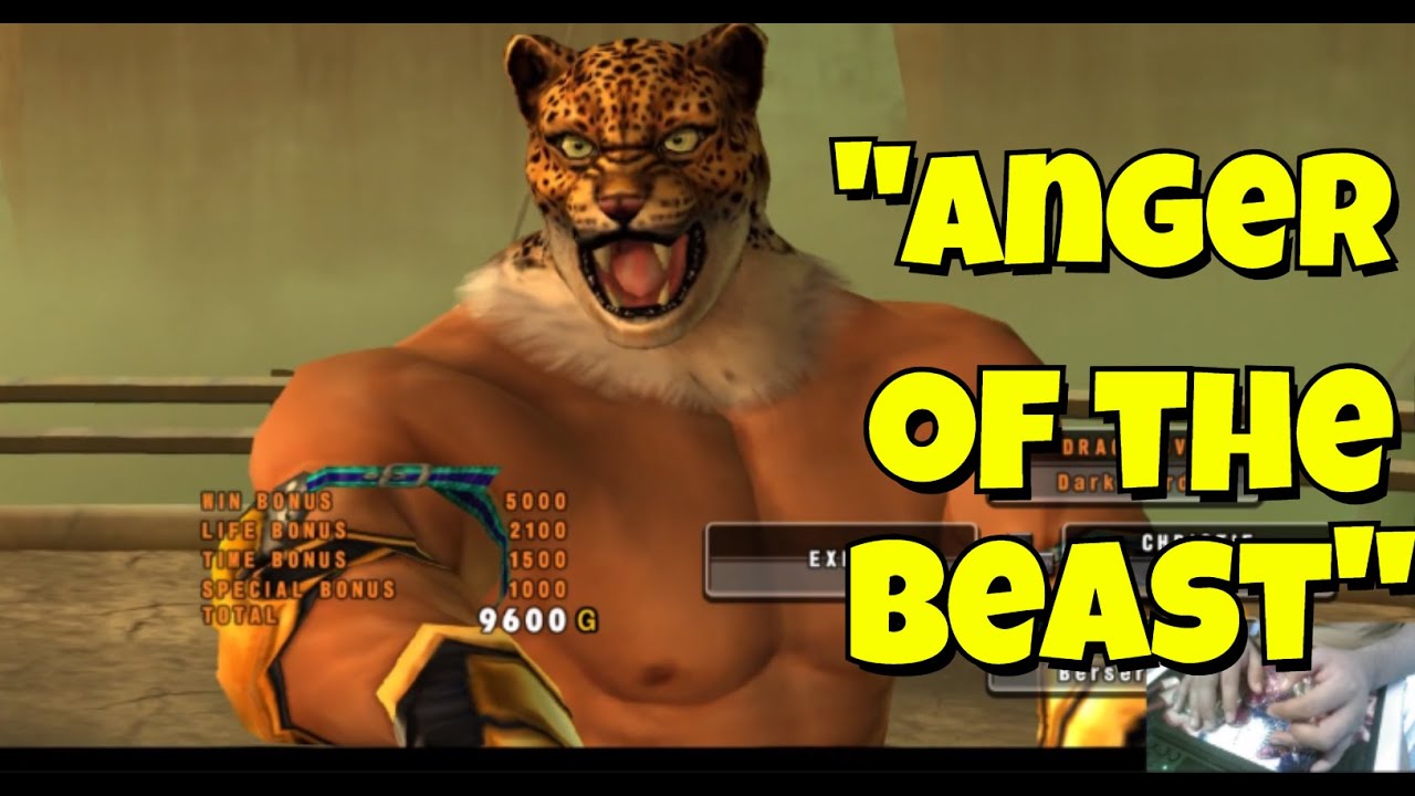 Tekken 5DR King | P1 Gameplay w/ handcam