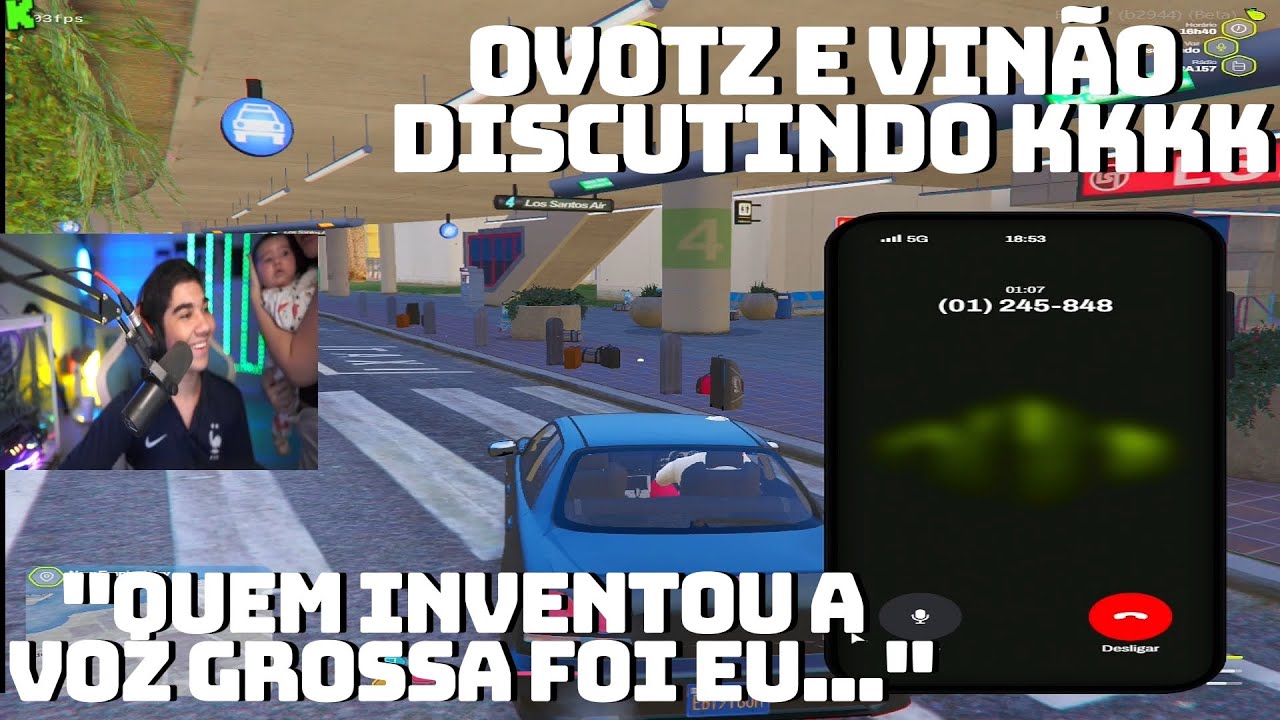 OVOTZ E VINÃO D1SCUT1ND0 SOBRE QUEM INVENTOU A VOZ GROSSA KKKK