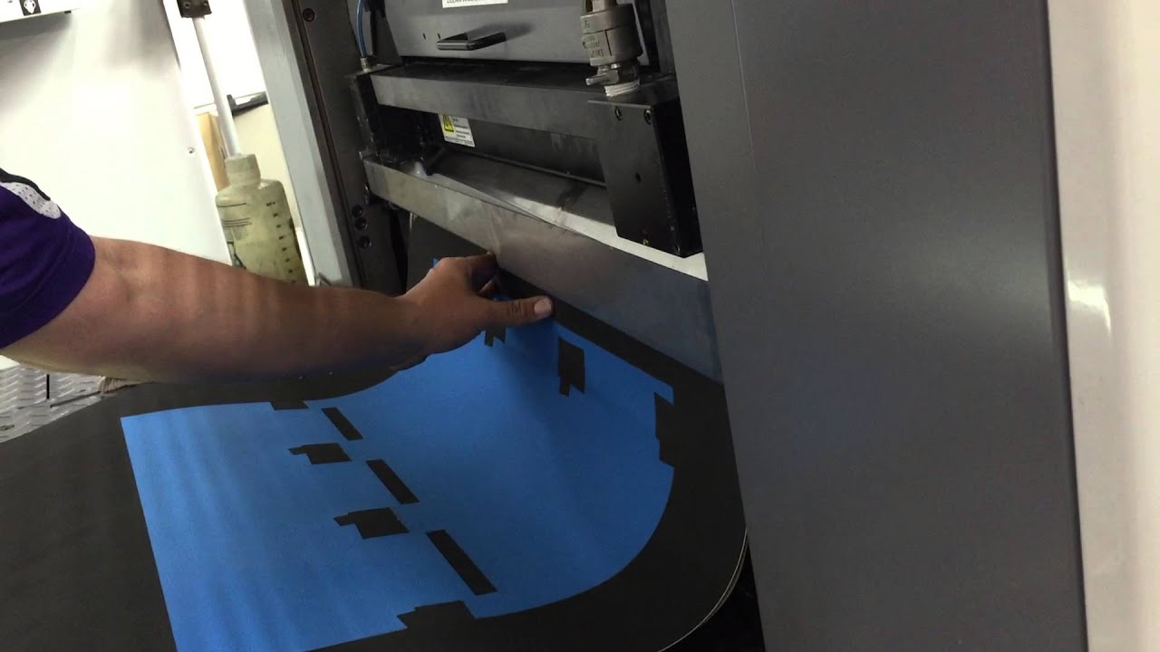 Mounting of the Coating Blanket