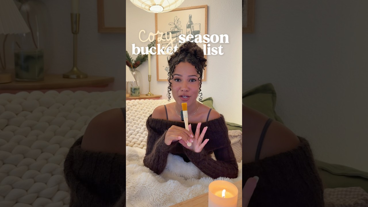 cozy season bucket list!!🎄❄️🤎