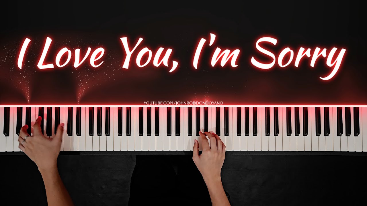 I Love You, I'm Sorry - Gracie Abrams | Piano Cover with PIANO SHEET