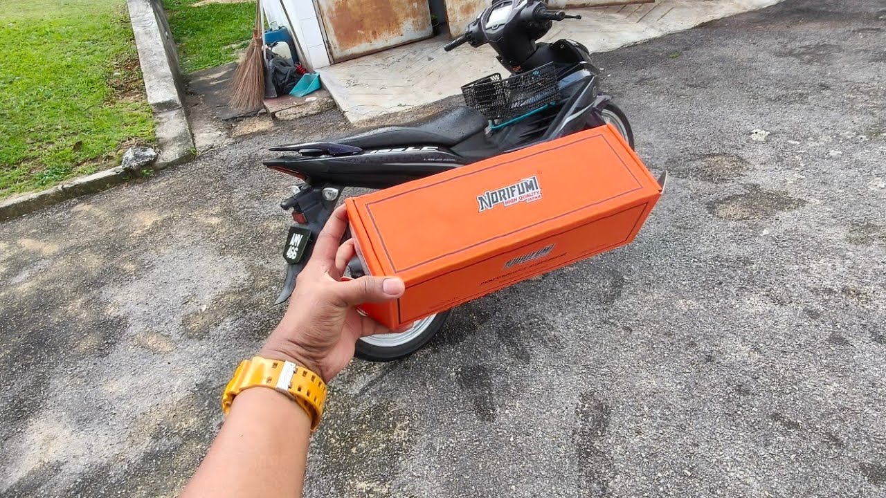 LC135 V8 || TUKAR MONOSHOCK NORIFUMI 203MM