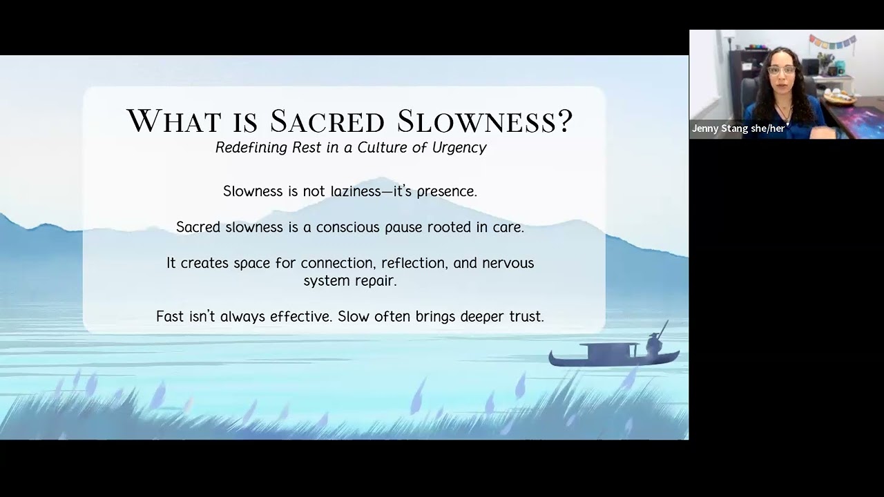 Sacred Slowness: The Power of Pausing in Caregiving