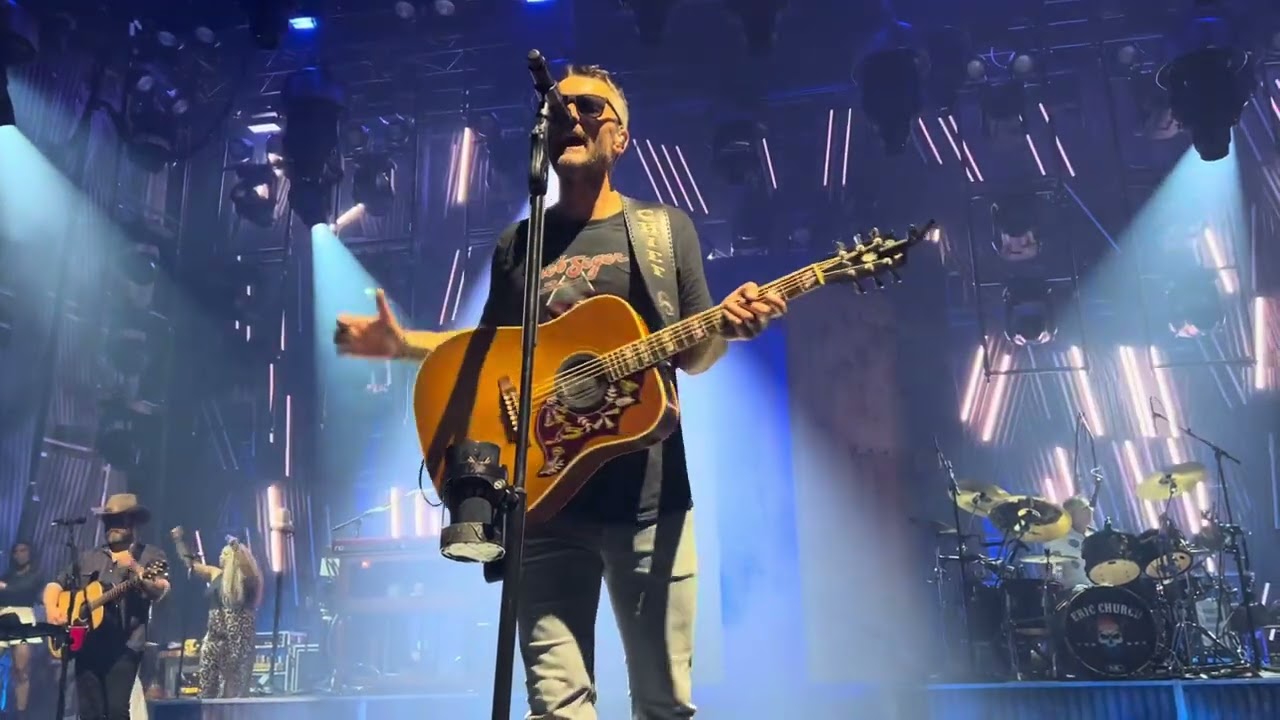 Eric Church “Desperate Man” 6/23/23 Pine Knob, Michigan