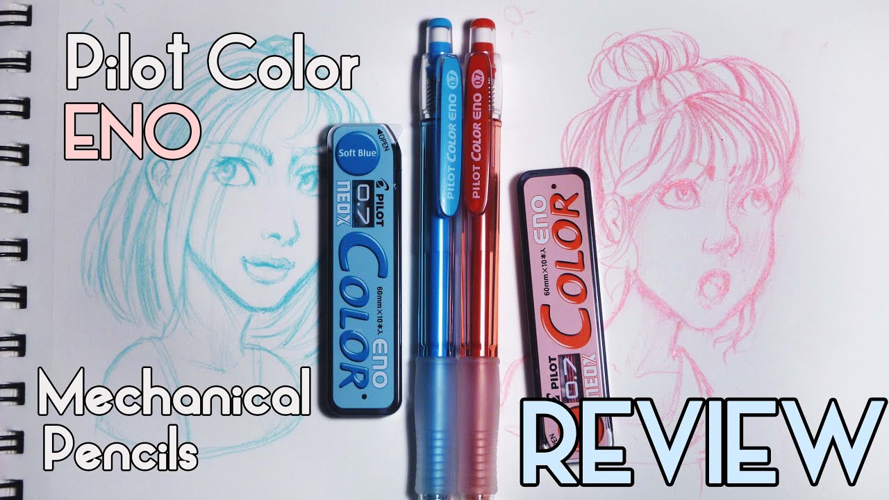 Обзор и эскизирование карандашей Pilot Color Eno