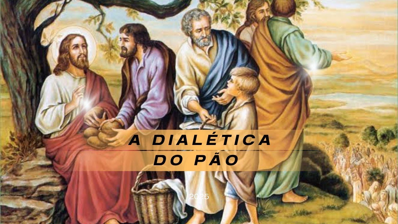 Evangelho Mc 8,1-10: Pegou os sete pães, e deu graças, partiu-os e distribuiu.