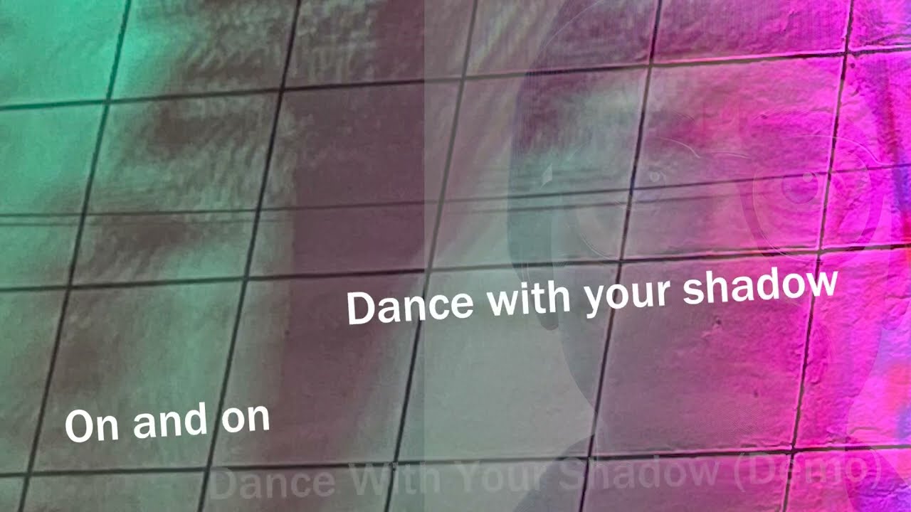 Peca - Dance With Your Shadow (Lyric Video) (Demo)