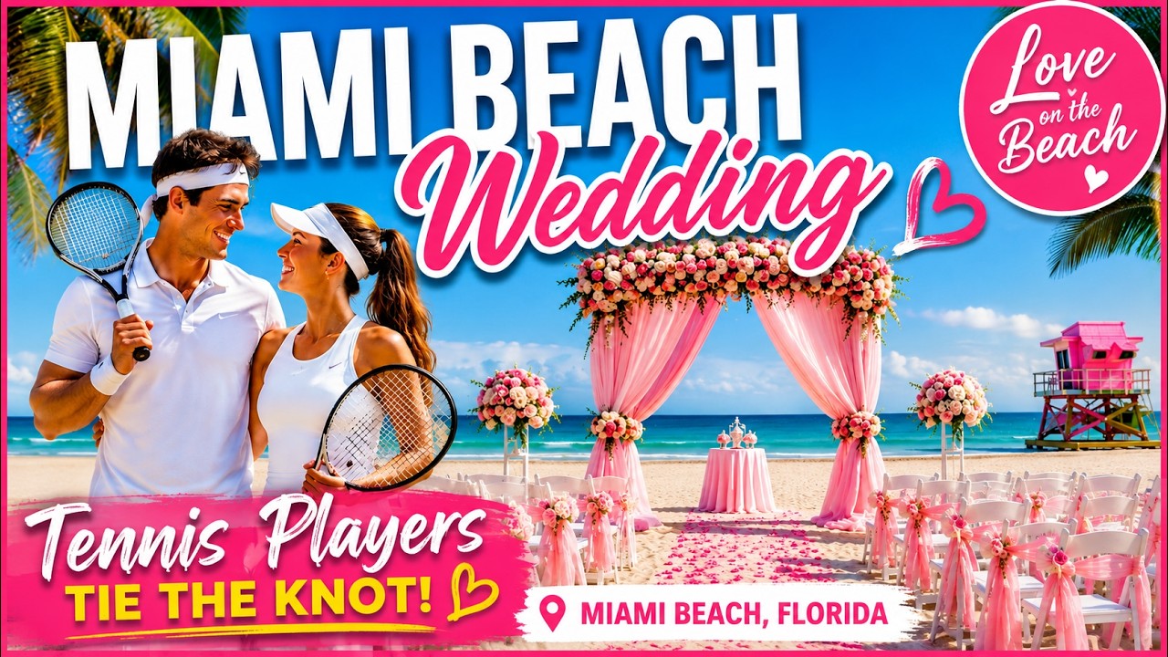 Miami Beach Wedding 🌴 Romantic Florida Beach Ceremony | Beach Weddings & More