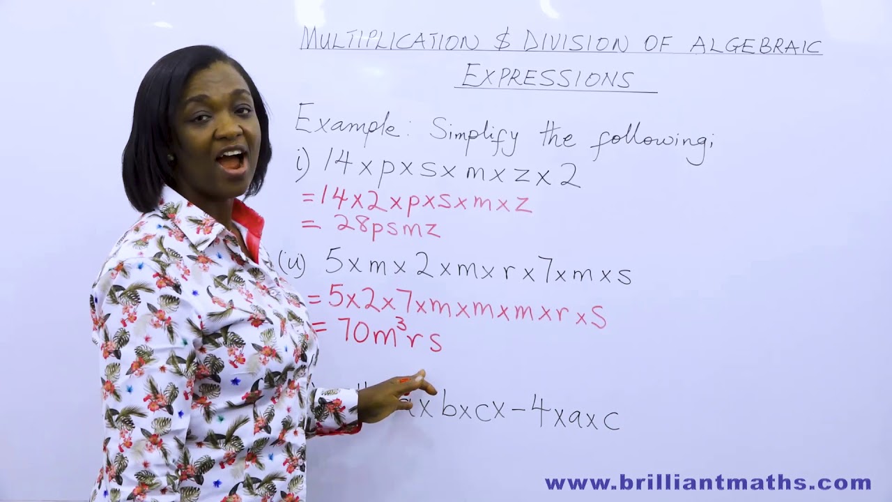 ALGEBRA.  Addition & Subtraction of Algebraic Expressions.