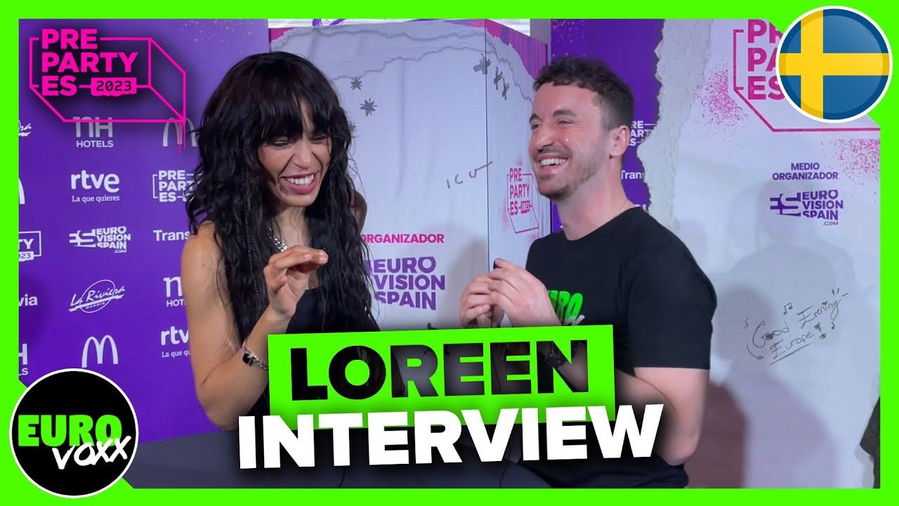 LOREEN - TATTOO (INTERVIEW) // Madrid PrePartyES 2023 // Sweden Eurovision 2023