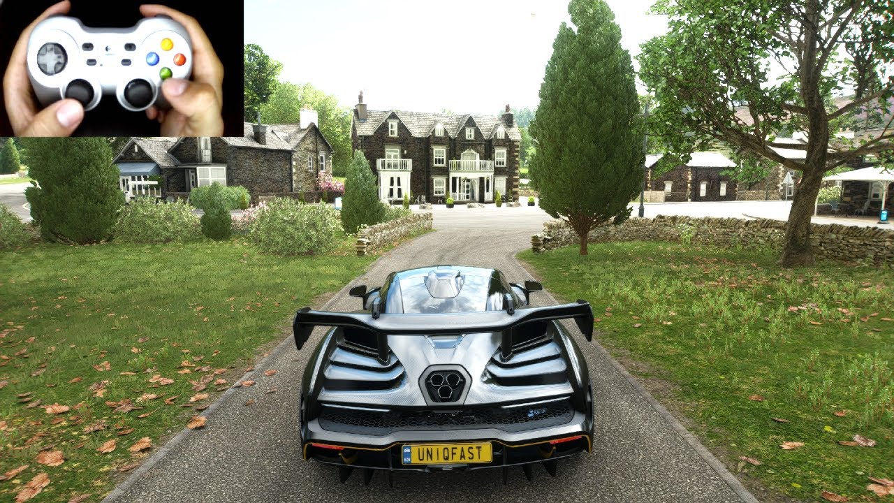Forza Horizon 4 McLaren Senna | Logitech F710 gameplay