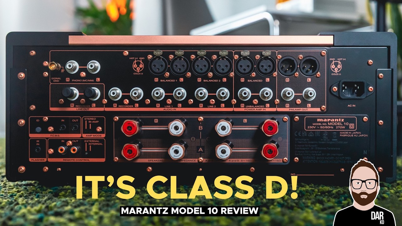 The BEST amplifier I've EVER heard... | Marantz Model 10 review
