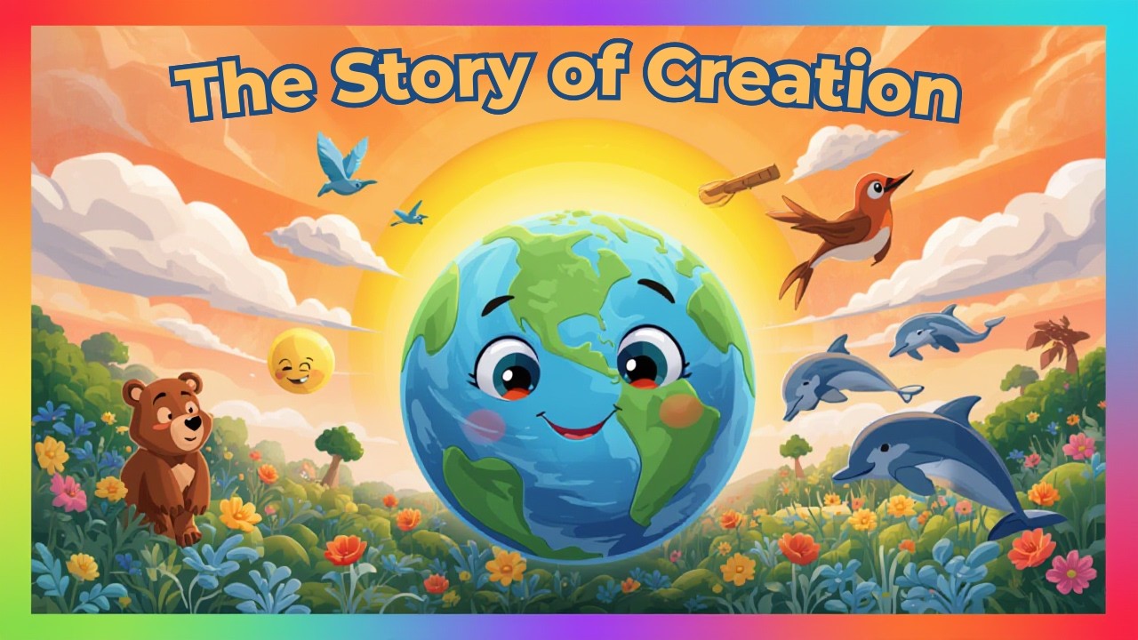 Episode 1: God Made Everything! 🌍✨ The creation story for Kids
