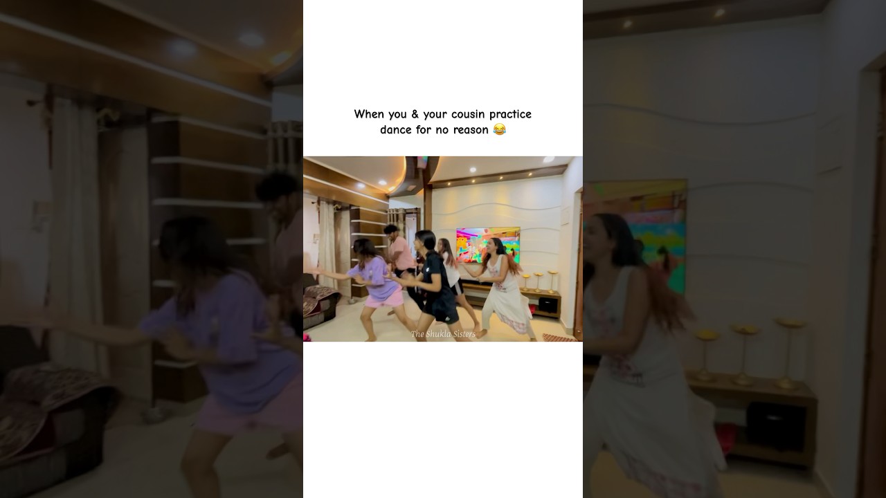 Send this to your siblings/cousins if you relate 🤍😂 #youtubeshorts #dance #cousins