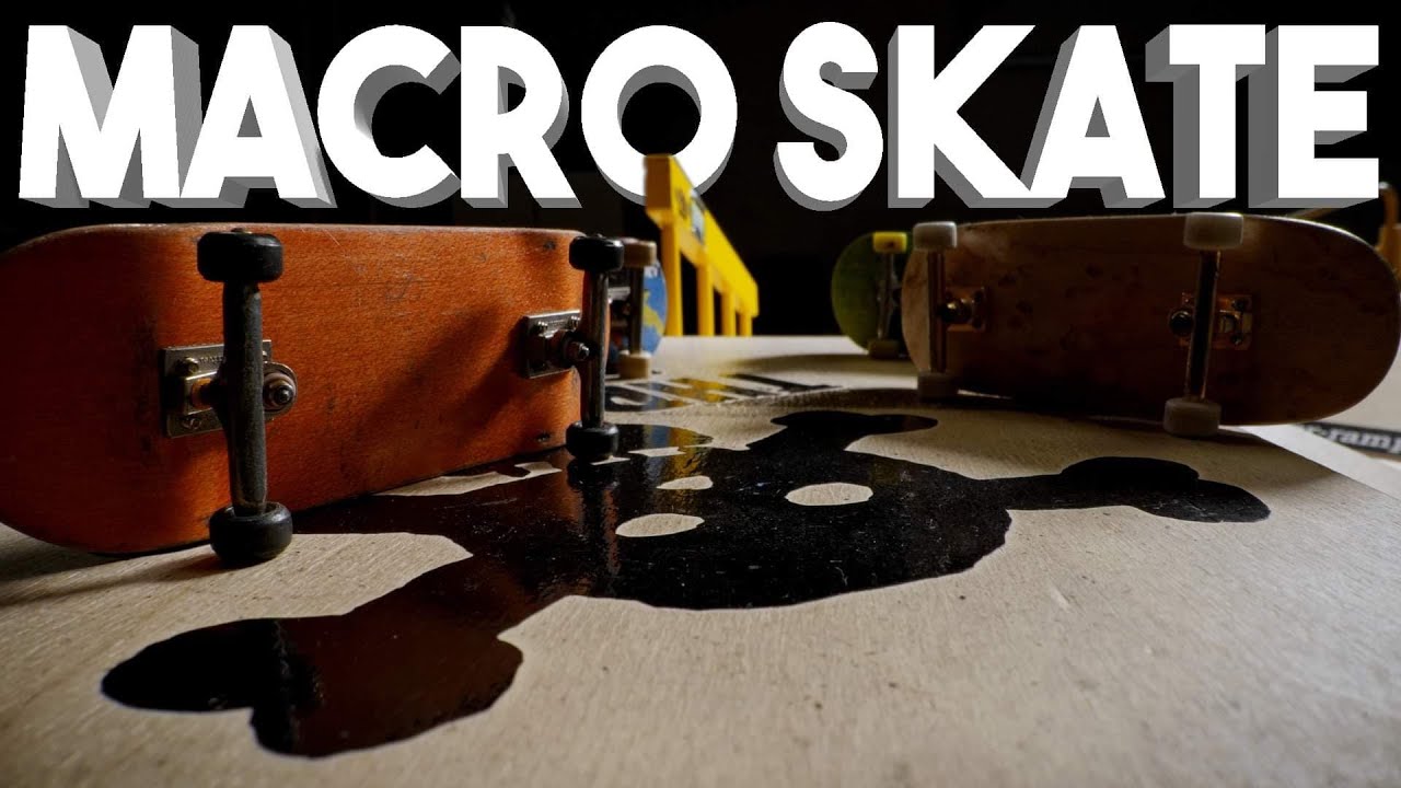 1000FPS FINGERBOARDING TRICKS