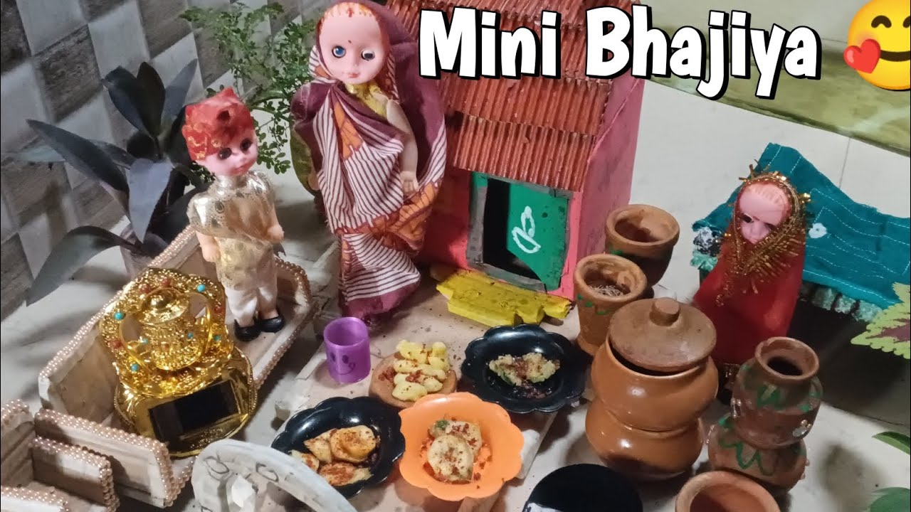 Mini Bhajiya Making Recipe 🥰😍 
