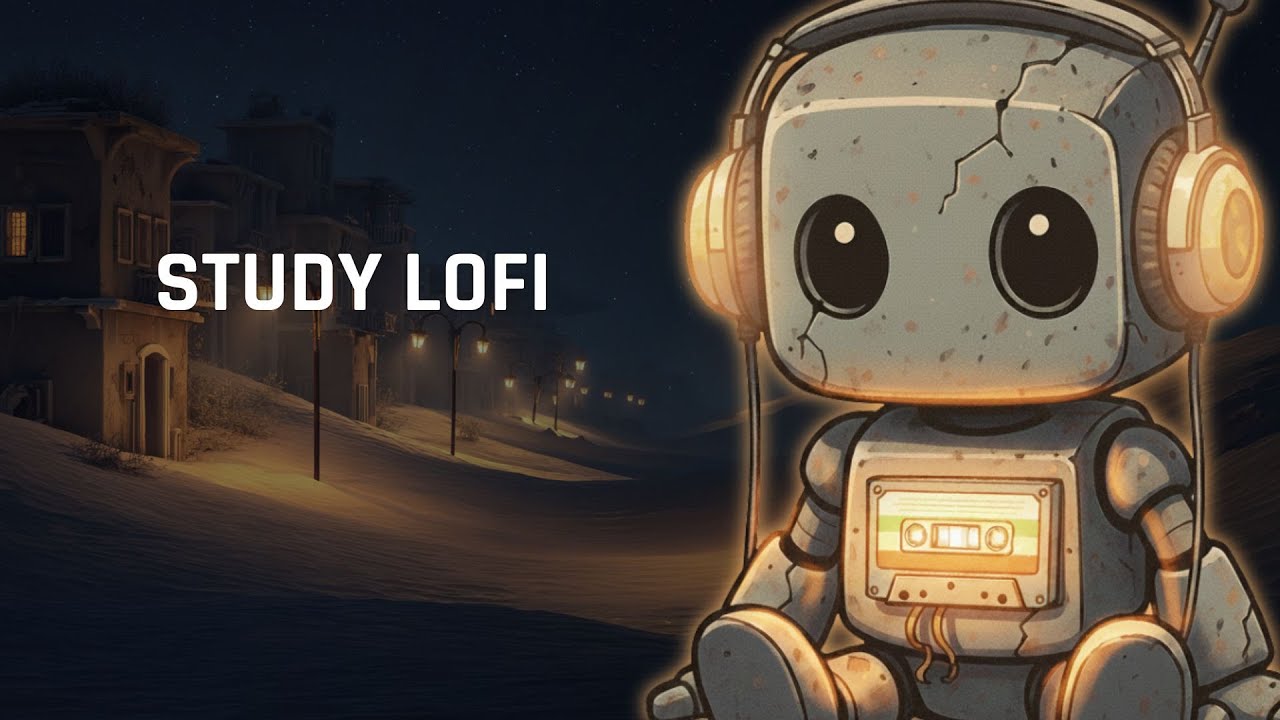Night Desert Light Lofi Study Sleep (3h) | Sand Covered the Last Signal – Night (Ep.31)
